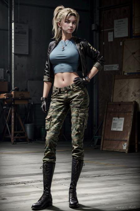Sonya Blade from Mortal Kombat