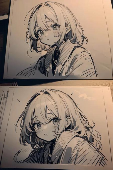 手绘风格hand-drawn art