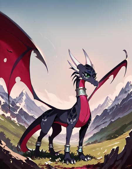 Corrupted Cynder【 The legend of Spyro - A New Beginning 】- 【PONY - FLUX - DSXL】