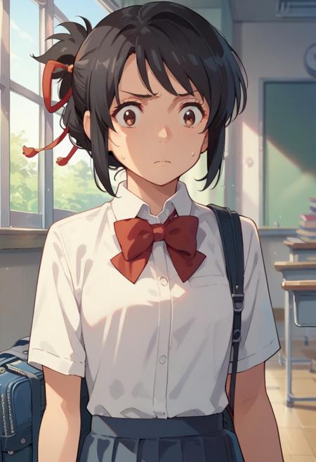 Mitsuha Miyamizu | Your name | 君の名は。版本v2.0 (Pony) (Pony)