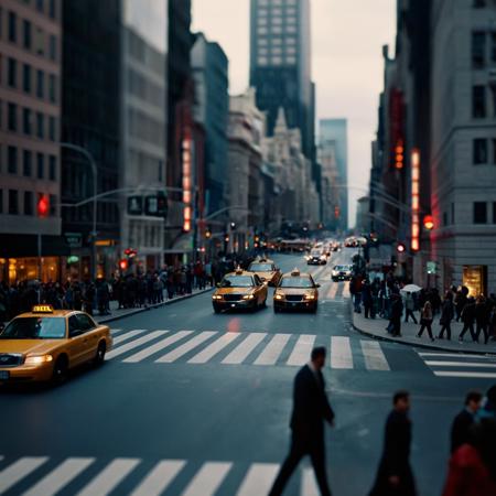 Tilt shift photography style XL + F1D