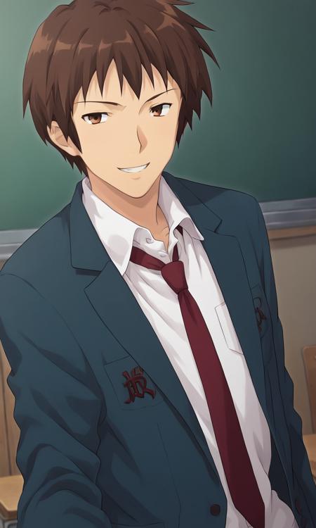 Kyon | The Melancholy of Haruhi-chan Suzumiya (Pony)版本V1 (ID: 793170)