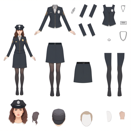 Vtuber - LIVE2D  Split Model 虚拟主播 VTuber - Virtual YouTuber【皮套噩梦】