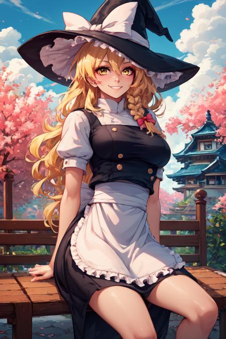 Marisa Kirisame | 霧雨・魔理沙 (Touhou PC-98) [Illustrious & SD1.5]