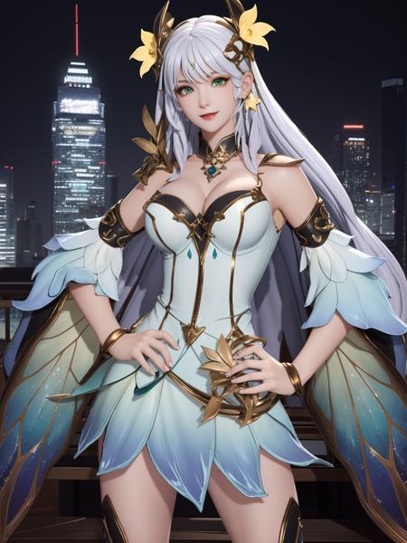 王者荣耀_貂蝉_金色仲夏夜_Honor of kings_Diao Chan版本v2.0 (ID: 616245)