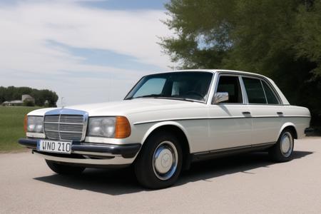 Mercedes Benz W123 - German classic saloon car