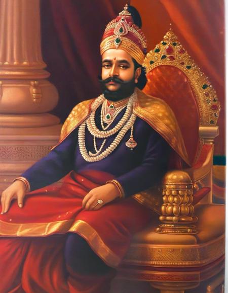 Raja Ravi Varma - Indian Artist Style (SDXL)