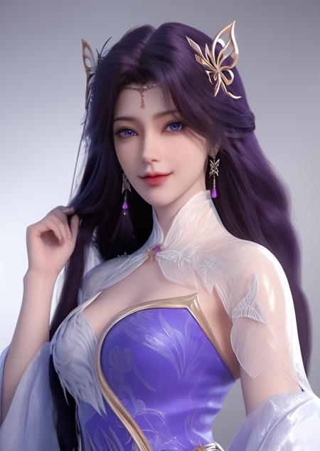 国漫_完美世界_云曦下界服装_yunxi_XL