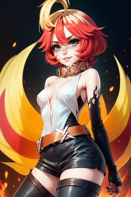 Mela: Team Star - Fire | メロコ (Pokemon) [Pony & SD1.5]版本v1.0 (ID: 357538)