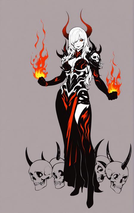 Demoness' Attire (ILLUSTRIOUS) - by EDG