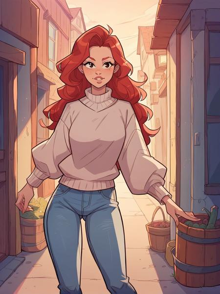 Cartoon style