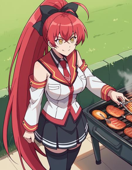 Scarlett Fairchild (スカーレット・フェアチャイルド) - Hybrid x Heart Magias Academy Ataraxia (Masou Gakuen HxH) (魔装学園H×H)版本anime s1 (ID: 924070)