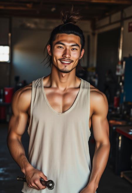Fictional Model Choi - FLUX