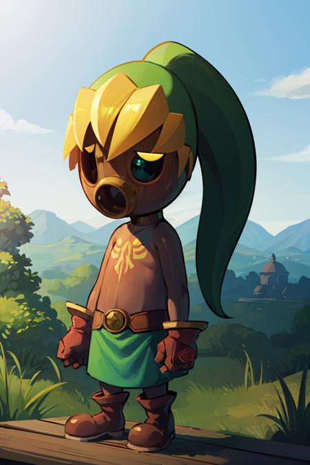 Deku Link (The Legend Of Zelda: Majora’s Mask)  [Pony & SD1.5]