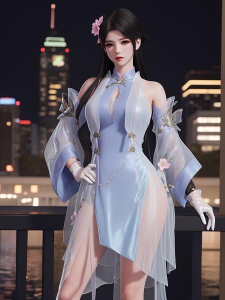 永劫无间_殷紫萍_新倩女幽魂-瑶光沐月_Naraka: Bladepoint_Ying Ziping版本v1.0 (ID: 195578)
