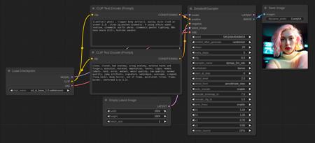 ComfyUI Detailed KSampler版本DetailedKSamplerv3 (ID: 169441)