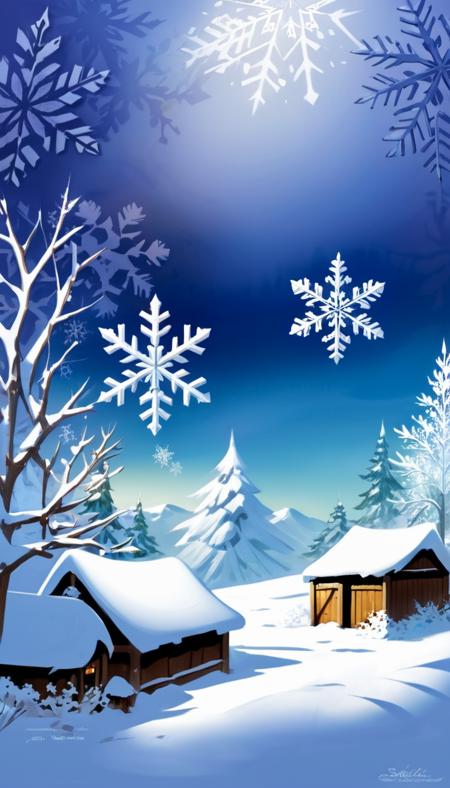 Snowflakes LoRA XL