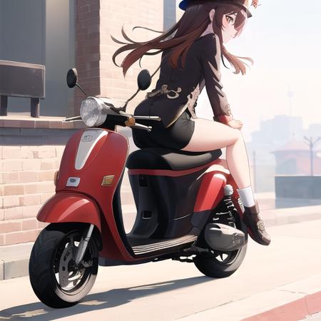 Driving Motor Scooter (Concept)