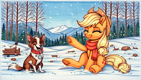 MLP Traditional Art Styles
