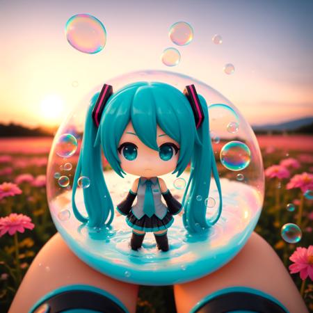 iridescent giant bubble-shaped dome