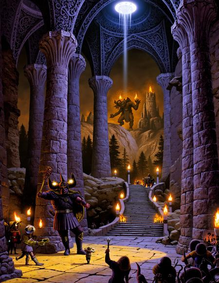 Tolkien's Middle Earth - Ted Nasmith style (Flux)