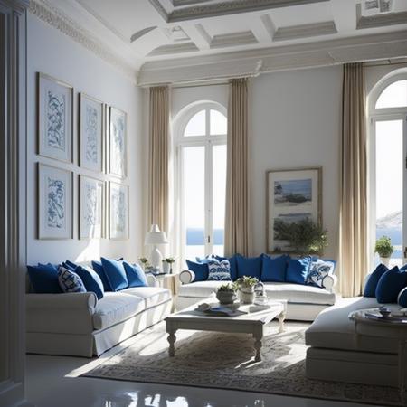 Greek style interior design版本v1.0 (ID: 118905)