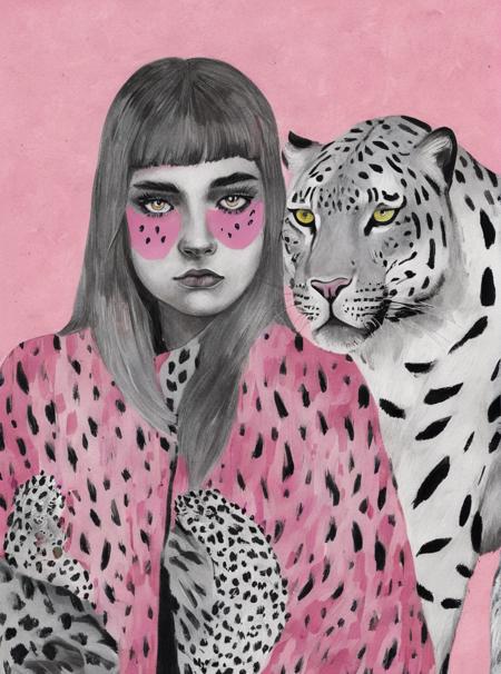 Graphic portrait