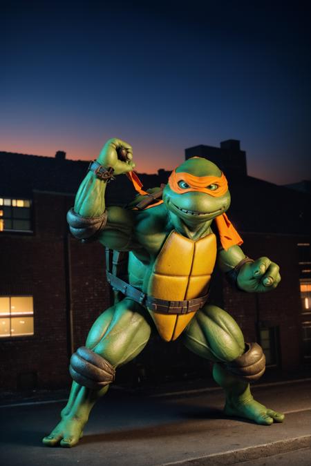 90s TMNT Michelangelo - Realistic