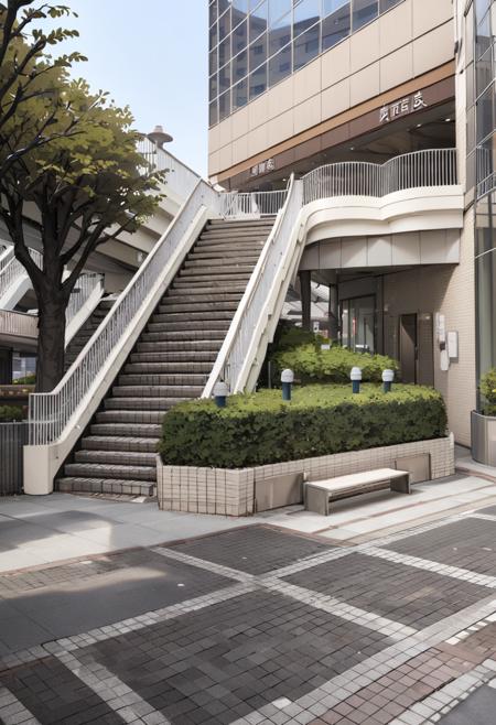 京阪守口市駅前 front of Keihan Moriguchi City Station SDXL版本SDXL_V1 (ID: 526810)