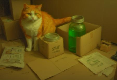 Clutter, Trash and random randomness (experiment)