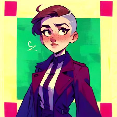 Vibrant Webcomic Art Style