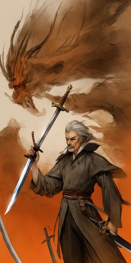 Handsome? Not handsome and refined! Ronin Warrior Ink Martial Arts