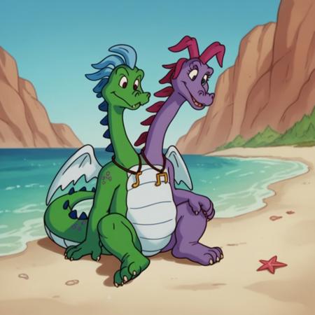 Zak and Wheezie Dragon Tales