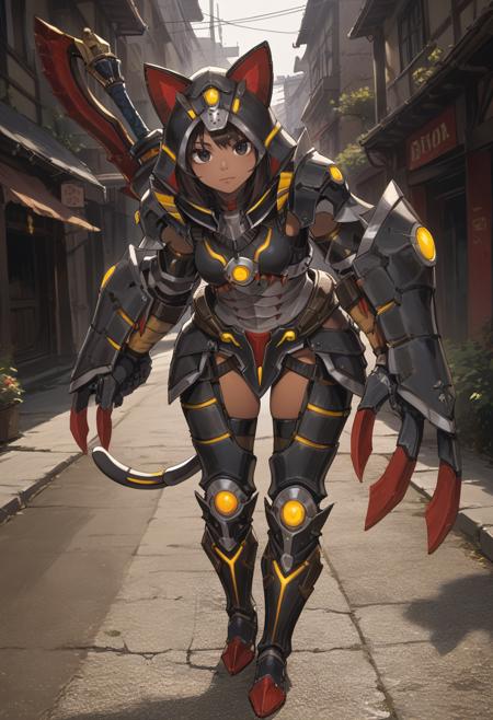 Monster Hunter - Almudron armor (オロミド装備) ponyXL