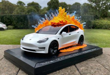 TESLA TOY CARS - By DICE