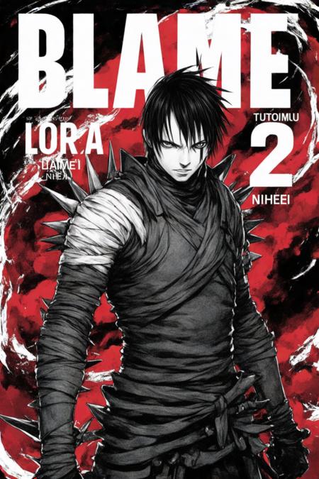 SD3.5L Nihei Tsutomu Blame! Style LoRa版本v1.0 (ID: 1027871)