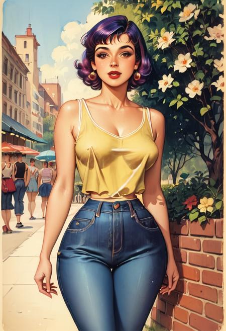 Vintage 40s illustration PDXL版本v1.0 (ID: 642757)