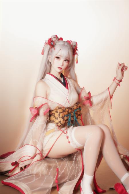 【Realistic & Anime】game--BuZhiHuo - cosplay / 阴阳师- 不知火 cosplay版本v0.5 (ID: 108417)