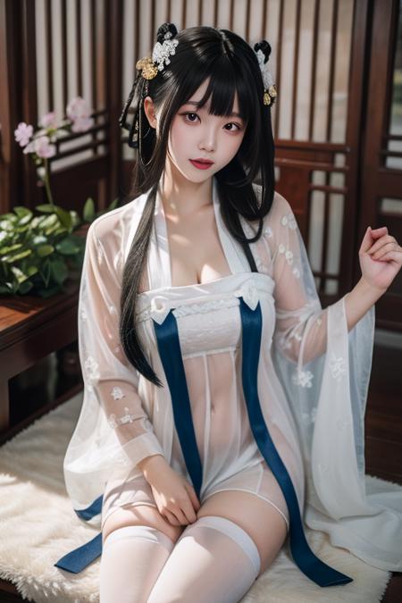 碧蓝 逸仙 膏发凝脂 Azur Lane Yat Sen