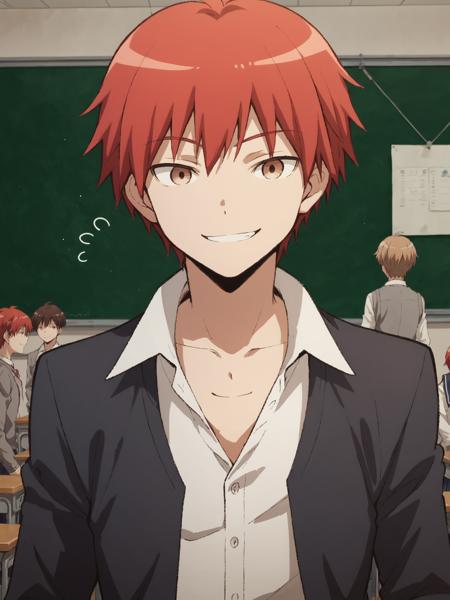 Karma Akabane | Assassination Clasroom [PonyXL]版本v1.0 (ID: 403743)
