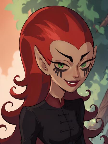 Wuya (Xiaolin showdown) Pony + Illustrious版本Pony (ID: 445145)