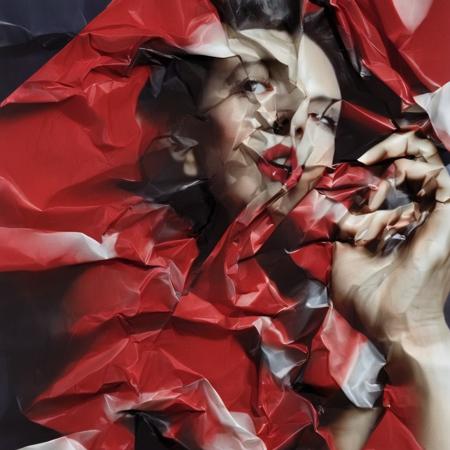Сrumpled paper. SDXL