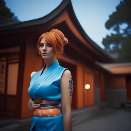 Nami - One Piece - Flux1.D & SDXL