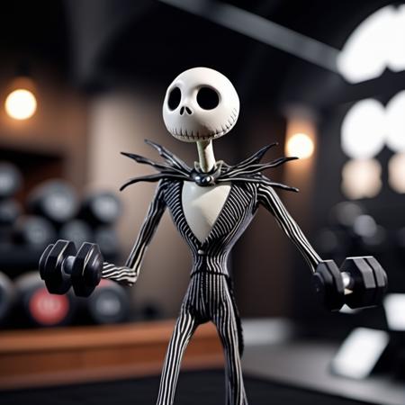 Jack Skellington - The Nightmare Before Christmas - SDXL