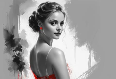 Black and white art