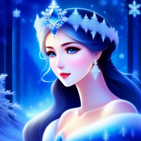 SDXL Snow Princess Lora