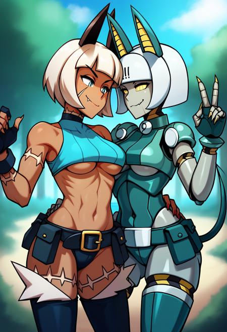 Ms. Fortune & Robo-Fortune | Skullgirls
