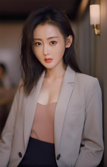 白狐脸儿张小姐 for SDXL #zhangtianai