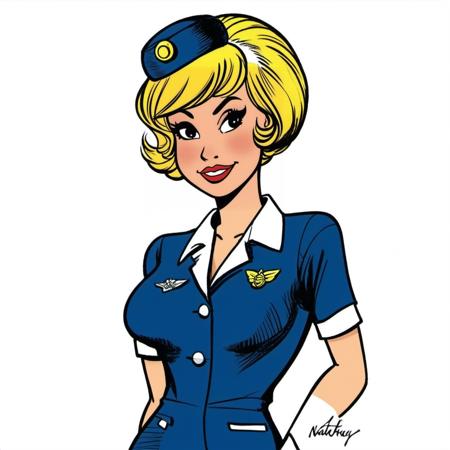 Natacha - Walthéry comics - SDXL Realistic & Comics