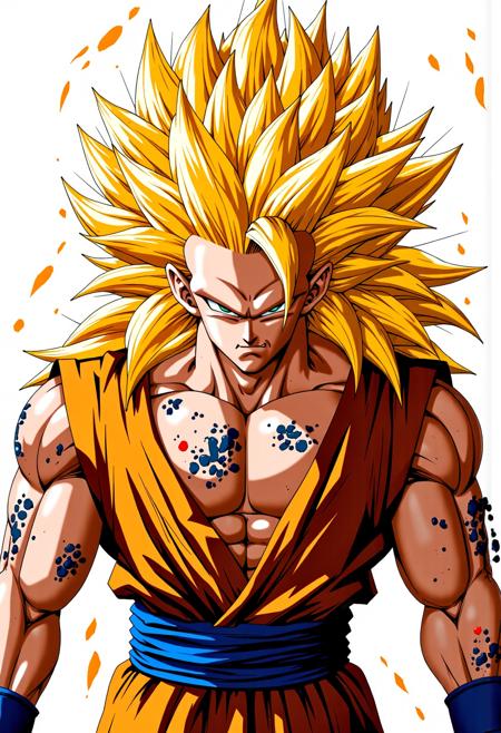 Super Saiyan 3 Goku (Flux): Dragon Ball Z